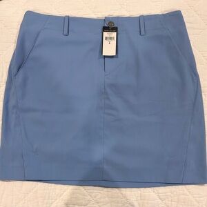 Women's POLO Golf by Ralph Lauren NWT Size 8 Blue Skort Pockets Pickleball
